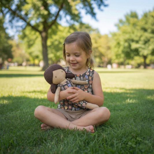 Brooklyn - Boys & Girls Everyday Matching Top with Doll