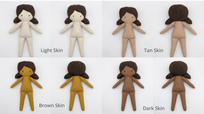 Lenox – Custom Handmade Rag Doll with Changeable Clothing