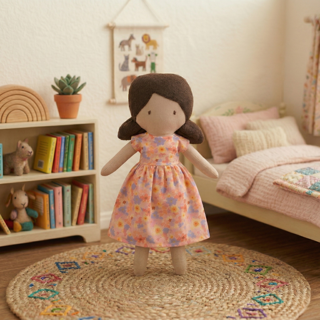 Lenox – Custom Handmade Rag Doll with Changeable Clothing