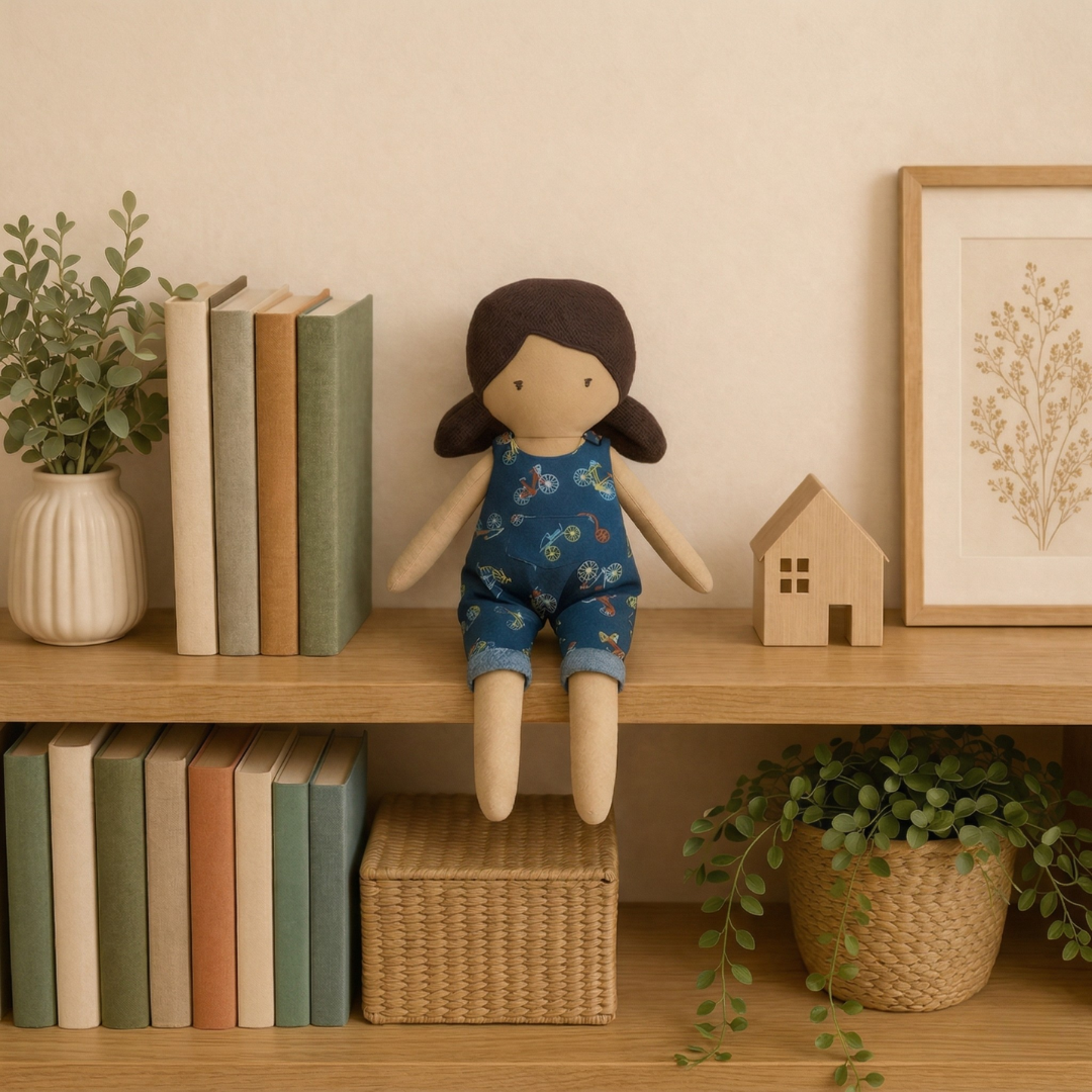Lenox – Custom Handmade Rag Doll with Changeable Clothing