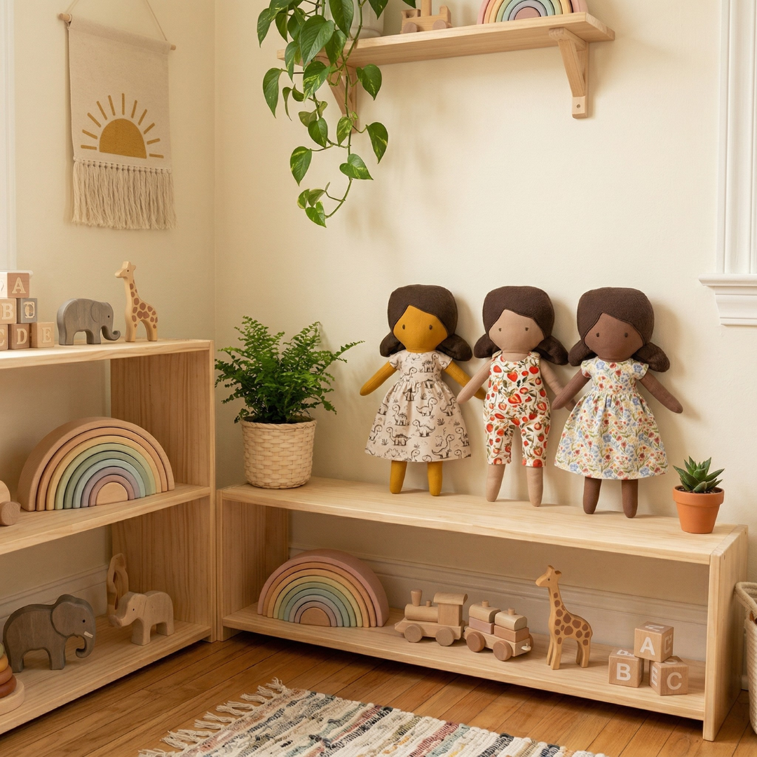 Lenox – Custom Handmade Rag Doll with Changeable Clothing