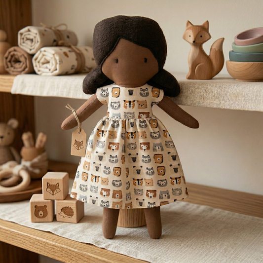 Lenox – Custom Handmade Rag Doll with Changeable Clothing