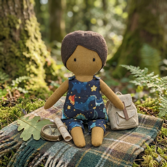 Lenox – Custom Handmade Rag Doll with Changeable Clothing