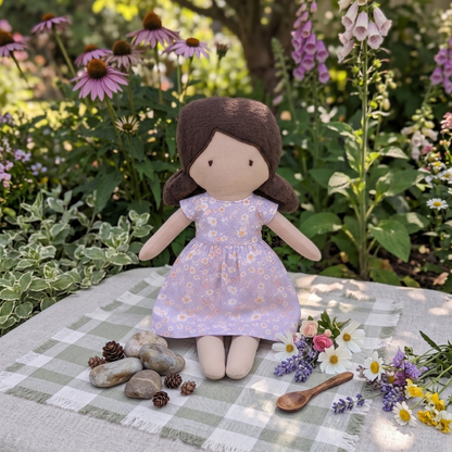 Lenox – Custom Handmade Rag Doll with Changeable Clothing